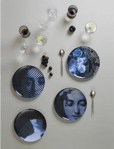 Ibride: Ibride Porcelain Plates Four - Osorio