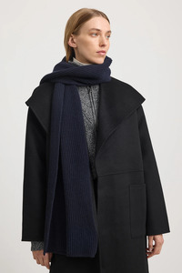 Toorallie: Toorallie Rib Knit Scarf - French Navy