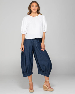 Boom Shankar: Boom Shankar Guru Pant - Dark Denim
