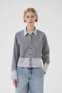 Karen By Simonsen Beatrice Shirt - Tornado Stripe