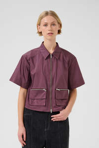 Karen By Simonsen: Karen By Simonsen Ushi Top - Huckleberry