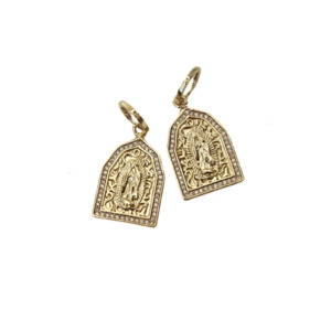 Queen Of The Foxes: Queen of the Foxes Seraph Symbol Chapel Earrings