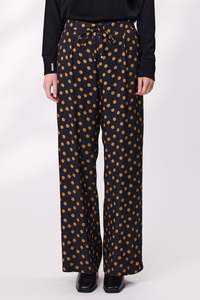 Design Nation: Design Nation Ophelia Pant - Black/Gold