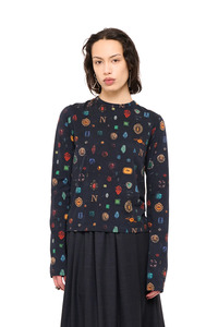 NOM*d Play Time Long Sleeve - Bejeweled Print
