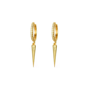 Lindi Kingi: Lindi Kingi Zenith Hoops - Gold