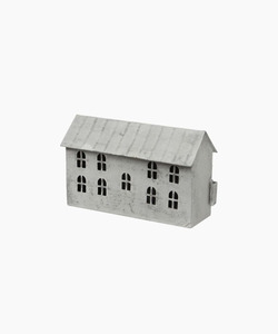 Christmas: French Country Tealight House Zinc Long