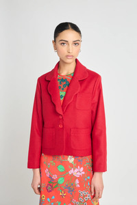 Twenty Seven Names: Twenty-Seven Names Reincarnation Blazer - Raspberry