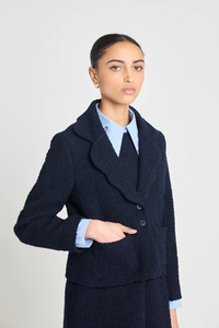 Twenty-Seven Names Theory Blazer - Navy
