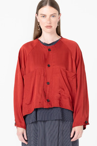 Company Of Strangers: Company of Strangers Hyatt Jacket - Brick