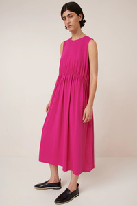 Kowtow: Kowtow Light Curve Dress - Magenta