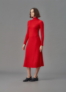 Standard Issue: Standard Issue Merino Slatch Dress - Ribbon