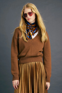 Karen Walker Colette Sweater - Tan