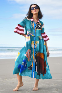 Sale Dresses: Cooper Worlds Away Dress - Multi Fish