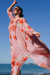 Curate Clean Sweep Dress - Pink Shells