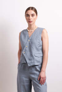 Neris High Life Vest - Dove