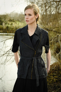 Sale Outerwear: Curate You're My Vest Friend Jacket - Black