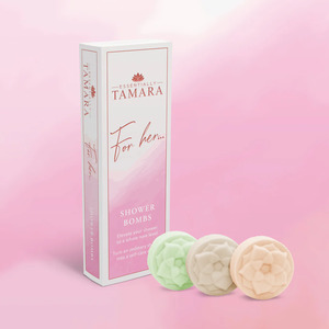 Essentially Tamara For Her Collection - Box of 3 Shower Bombs