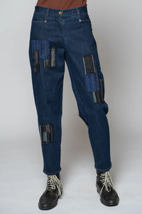Denim: Dogstar Furu Patch Pants - Indigo Denim
