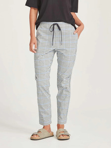 Sills Co: Sills Nautilus Check Emily Pant - Blue Check
