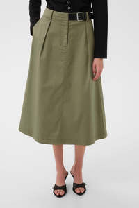 Karen By Simonsen Egina Skirt - Deep Lichen Green