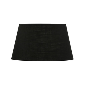 CC Interiors Black 41cm Tapered Drum Lampshade