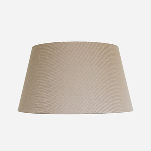 Cc Interiors: CC Interiors Flax Weave 41cm Tapered Drum Lampshade