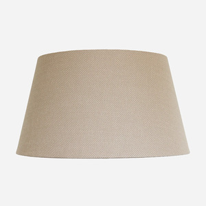 Cc Interiors: CC Interiors Flax Weave 46cm Tapered Drum Lampshade