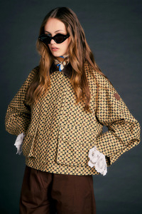 Coats And Jackets: Karen Walker Overtime Jacket - Tan