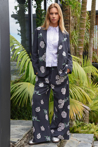 Pants: Cooper Seville Strolls Pant - Sequin Pinstripe