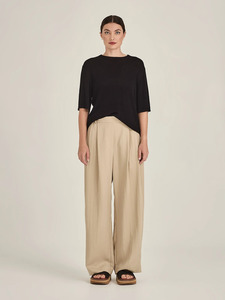 Sills Brodie Pleat Pant - Clay