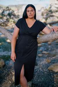 Dresses: ReCreate Turn Dress - Black