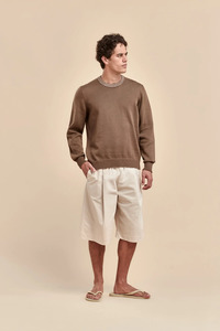 Standard Issue Cotton Broadcloth Universal Bermuda Short - Fossil
