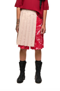 Skirts: NOM*d Demi Pleat - Sand
