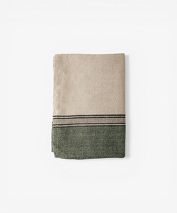 French Country: French Country Atelier Ribbon Teatowel - Green