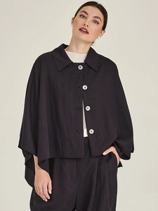 Sills Co: Sills Abby Cape Jacket - Navy