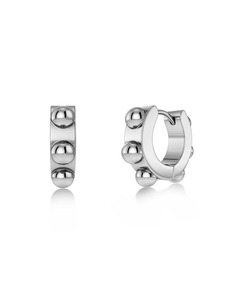 Edblad Stud Hoops - Silver