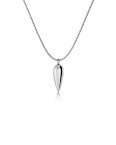 Accessories: Edblad Peak Spike Necklace - Silver
