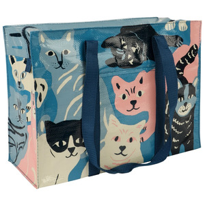 Shoulder Tote Bag - Happy Cats
