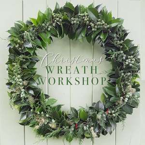 Products: Christmas Wreath Workshop Thurs 21 December 6pm