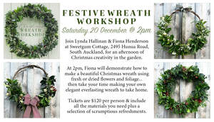 Pottery Workshops Books: Wreath Workshop This Saturday @ 2pm