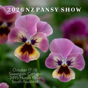 Pottery Workshops Books: 2026 Pansy Show & Open Garden Weekend Tickets