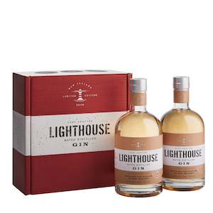 Lighthouse Gin: Lighthouse Gin Barrel Aged 700ml Twin Pack