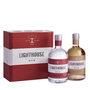 Lighthouse Gin <br>Original & Barrel Aged 700ml Duo Pack