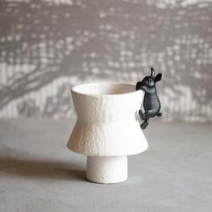 Bundle | Secolo Vase | Medium + Climbing Bunny