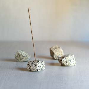 Candles Room Fragrance: Incense Holder | Dalmatian Jasper