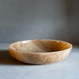 Marble Onyx Bowl | Example 'N' [Round]