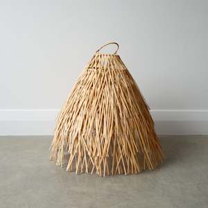 Rattan Light Shades: Shaggy, Cane Light Shade |  Natural