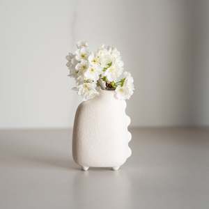 Everett Ceramic Vase | White