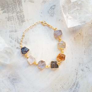 Raw Crystal Stone Bracelet | Mixed Stones