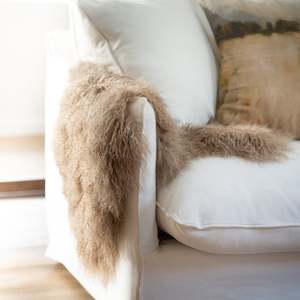 Tibetan Lamb Hide | Single | Tree Bark